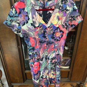 La Belle Fashions Vintage Floral Dress